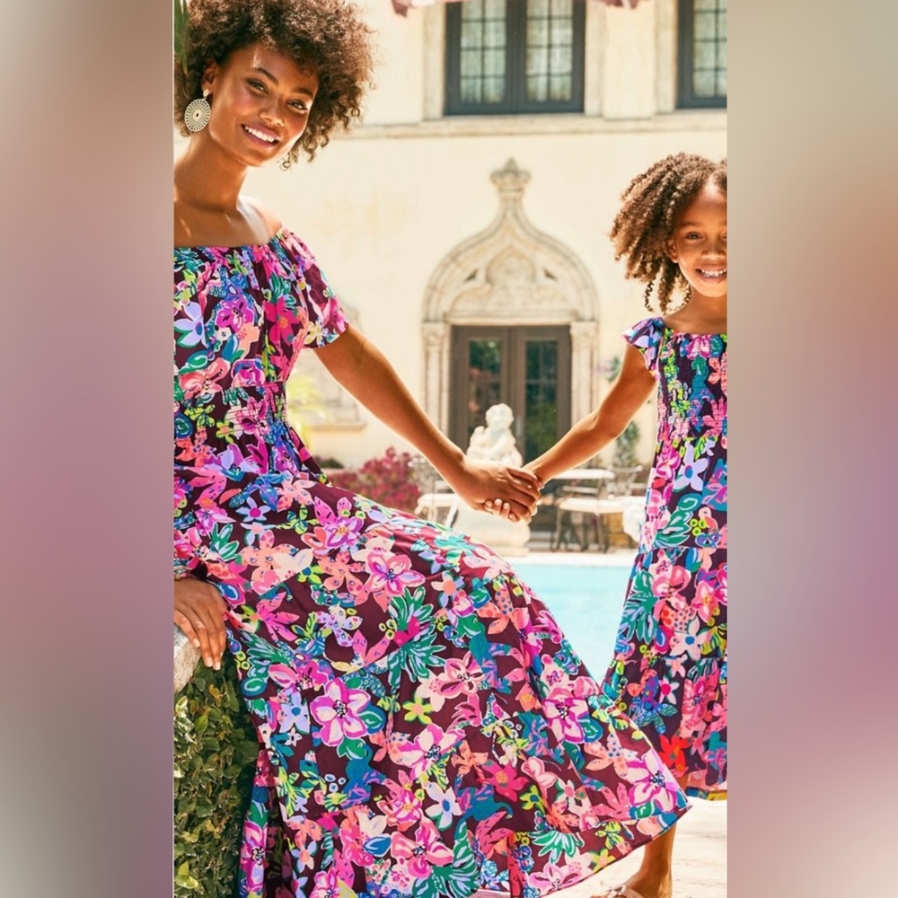 Lilly Pulitzer Ellabell midi dress NWT Large - Picture 5 of 10